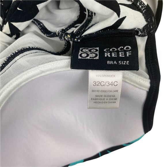 Coco Reef Womens Swimsuit 32C/34C Tie Back One-Piece - Picture 6 of 8